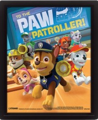 Paw Patrol To The Paw Patroller Official HD 3D Lenticular Poster Moving Picture