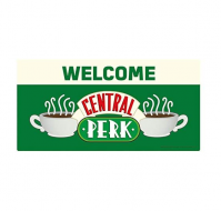 Friends Metal Sign Welcome to Central Perk Large Hanging Coffee Shop Official 