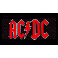ACDC Standard Patch Red Logo Iron Sew On Patch Badge Official