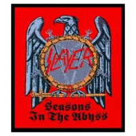 Slayer Seasons In The Abyss Album Cover Iron Sew On Patch Badge Eagle Official
