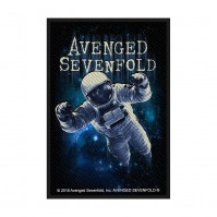 Avenged Sevenfold Official The Stage Rectangle Sew On Patch Deathbat