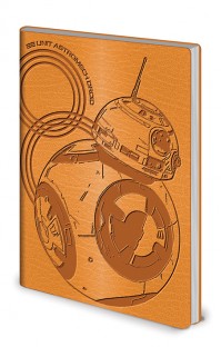 Star Wars BB-8 Flexi-Cover Lined A5 Notebook School Droid Journal The Force Awakens