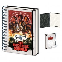 The Suicide Squad Official Jungle A5 Wiro Lined Notebook Hardback Peace Harley