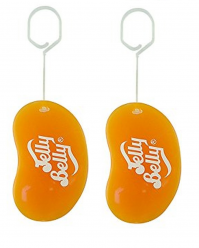 Pack Of 2 Jelly Belly Bean Tangerine Orange 3D Car Home Office Air Freshener Fragrance