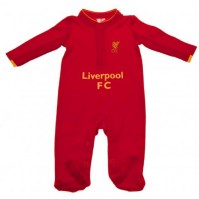 Liverpool Football Club Official Childrens Sleepsuit 9-12 Months Onesie Kids LFC Pajamas