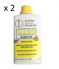 Invictus Energy Group Ltd C100 Concentrated 2 x Inhibitor 500ml Boiler Systems 