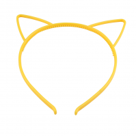 Yellow Cat Ears Head Band Headwear Hair Accessories Hairbands Party Birthday Halloween