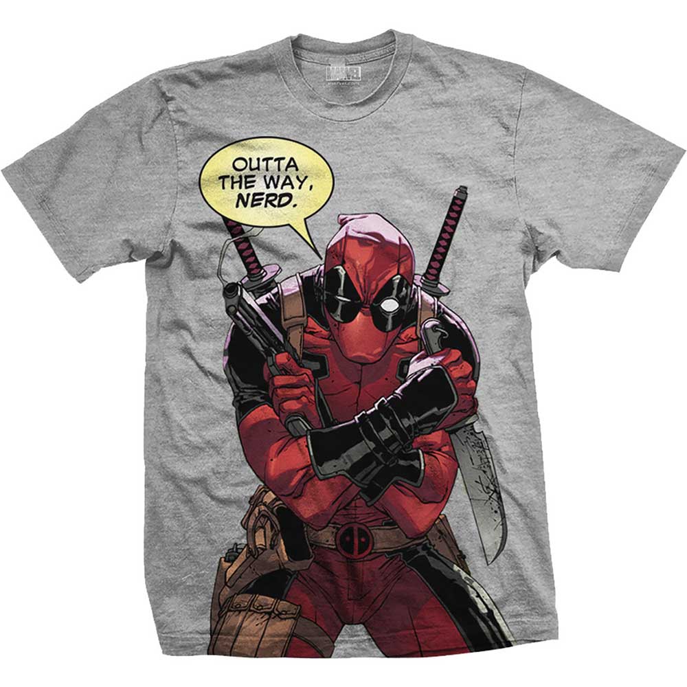 Deadpool Nerd Marvel T-Shirt