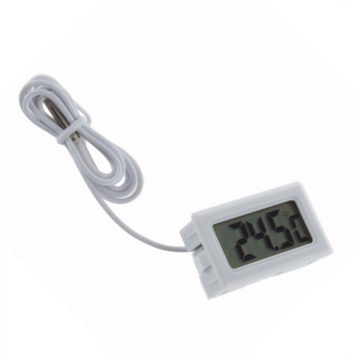 Refrigerator Aquarium White Swimming Pool Freezer BNSTWBD White- Digital Lcd Thermometer Temperature Monitor With External Probe For Refrigerator 
